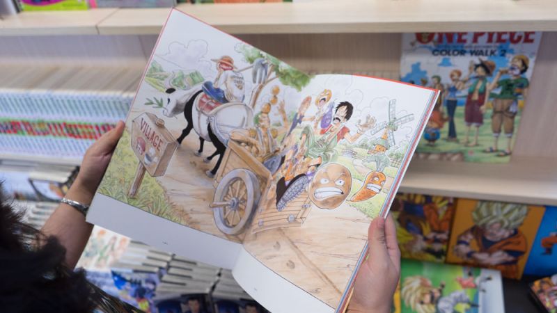 sách tranh Artbook One Piece