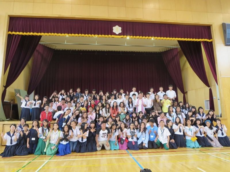 フィリピン高校生との交流