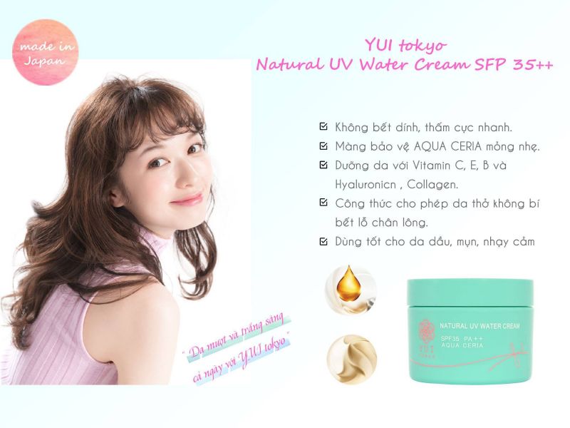 Natural UV Water Cream SPF 35++ Natural UV Water Cream SPF 35++