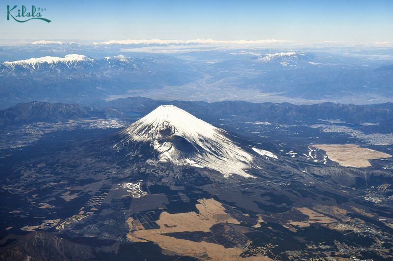 núi Phú Sĩ phủ tuyết núi Phú Sĩ phủ tuyết