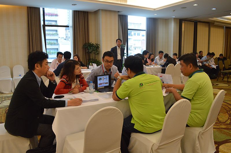 Các doanh nghiệp Việt Nam tham dự sự kiện. Các doanh nghiệp Việt Nam tham dự sự kiện.