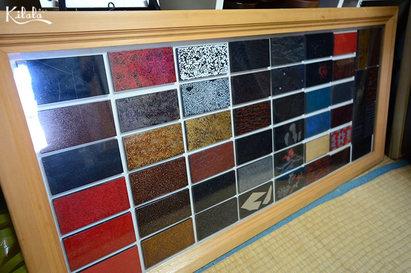 bảng màu sơn mài