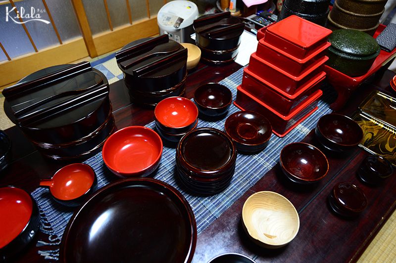 sản phẩm sơn mài gia dụng