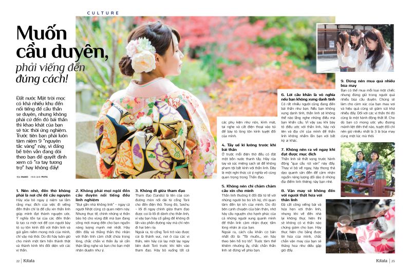 Cầu duyên đúng cách Cầu duyên đúng cách