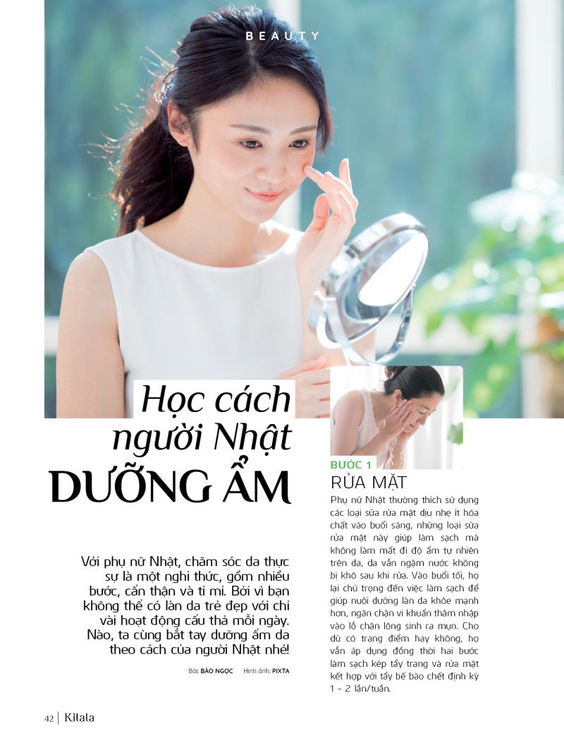 cách người Nhật dưỡng ẩm cách người Nhật dưỡng ẩm