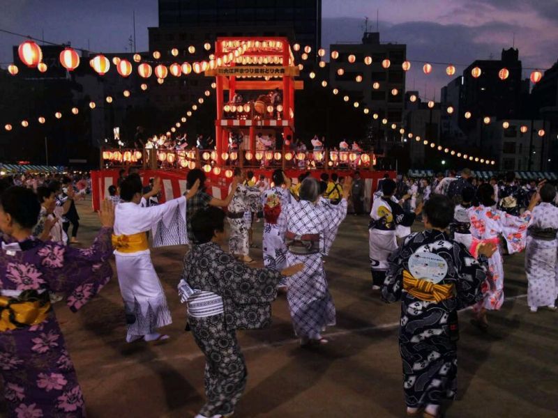 lễ hội múa Bon câm (Muon Bon Odori) lễ hội múa Bon câm (Muon Bon Odori)