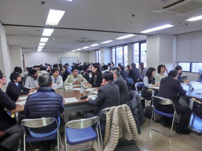 留学生と企業との交流会