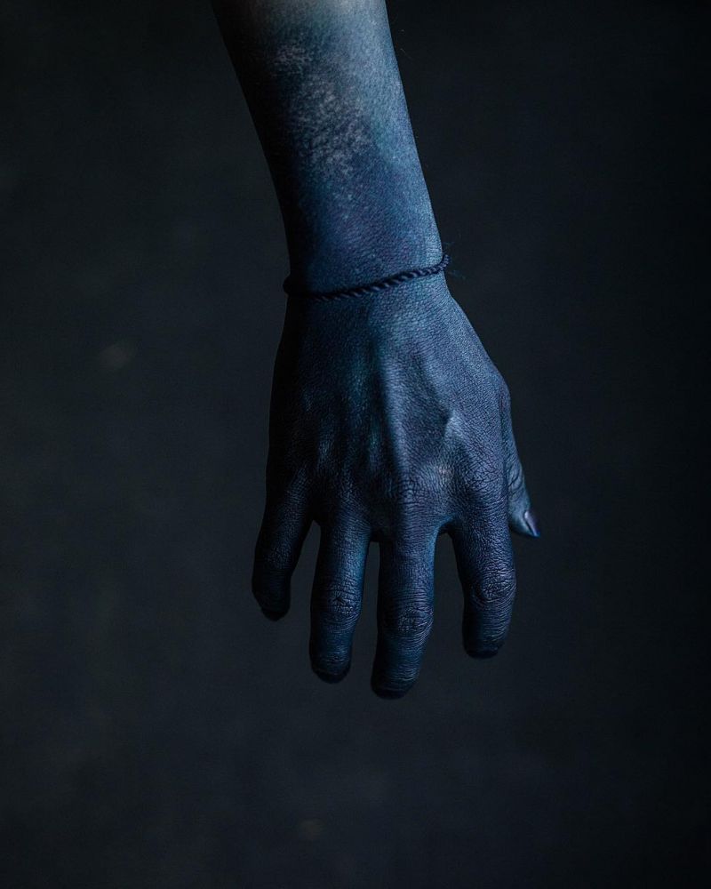 bàn tay màu chàm ở Nhật Bản bàn tay màu chàm ở Nhật Bản