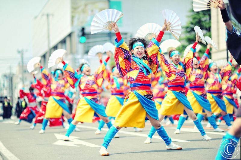 điệu nhảy trong lễ hội Awa Odori điệu nhảy trong lễ hội Awa Odori