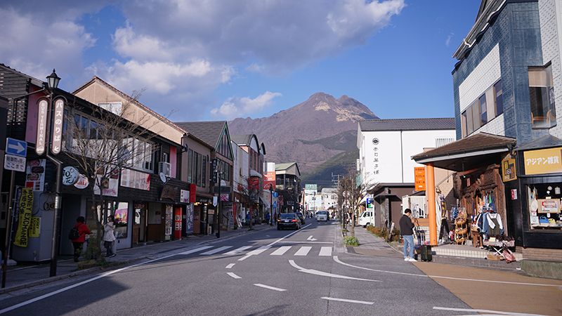 Thị trấn Yufuin ở tỉnh Oita