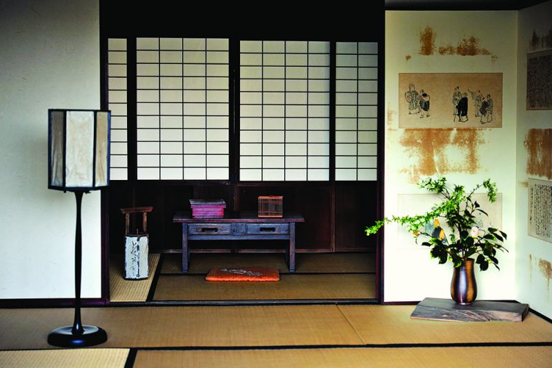 cửa trượt sử dụng giấy Washi giúp điều hòa nhiệt độ trong phòng