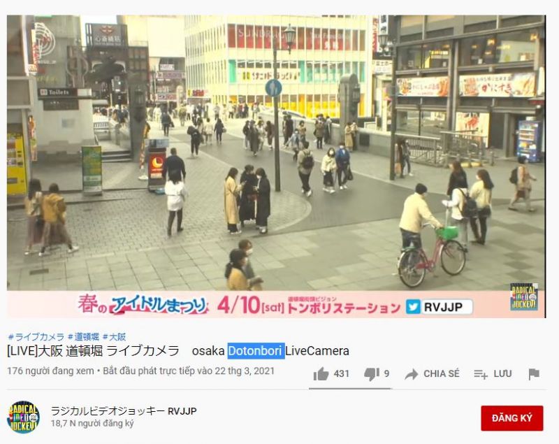 phố mua sắm Dotonbori