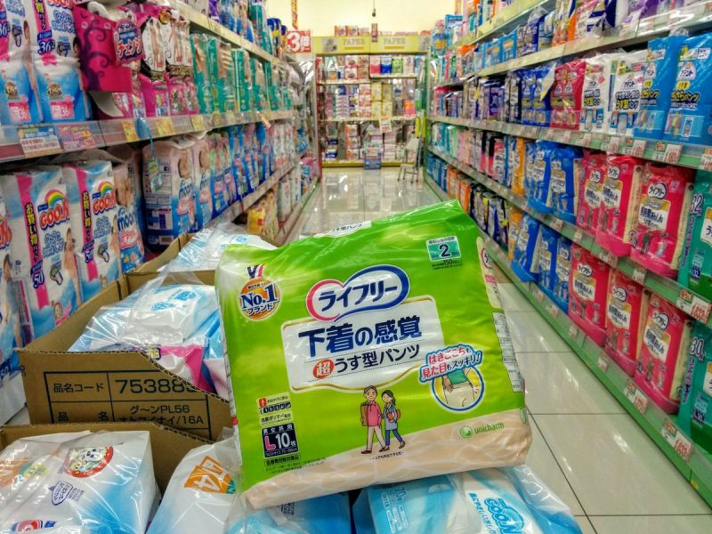 tái chế tã giấy