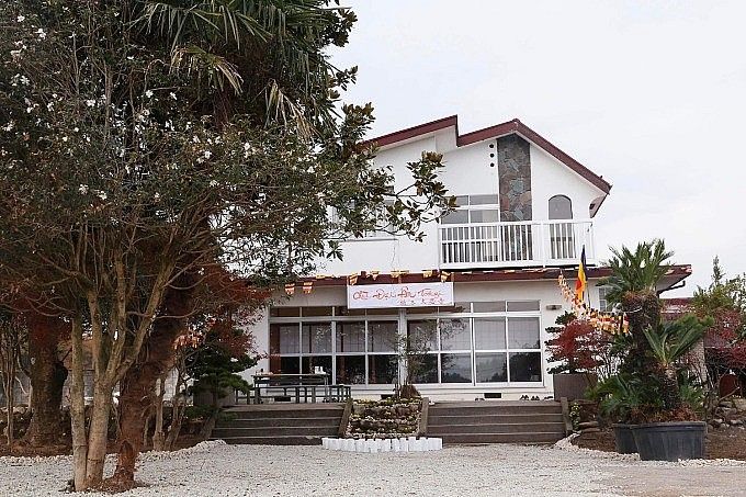 栃木県那須塩原市に完成させたベトナム仏教寺院「栃木大恩寺」　ⓒ Thoi Dai