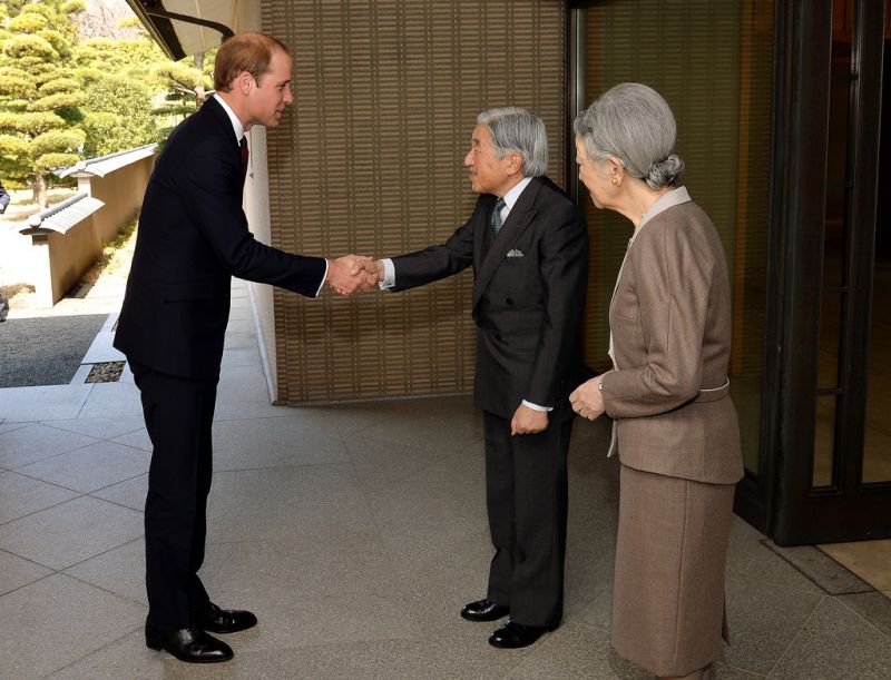 hoàng tử William thăm Nhật Bản hoàng tử William thăm Nhật Bản