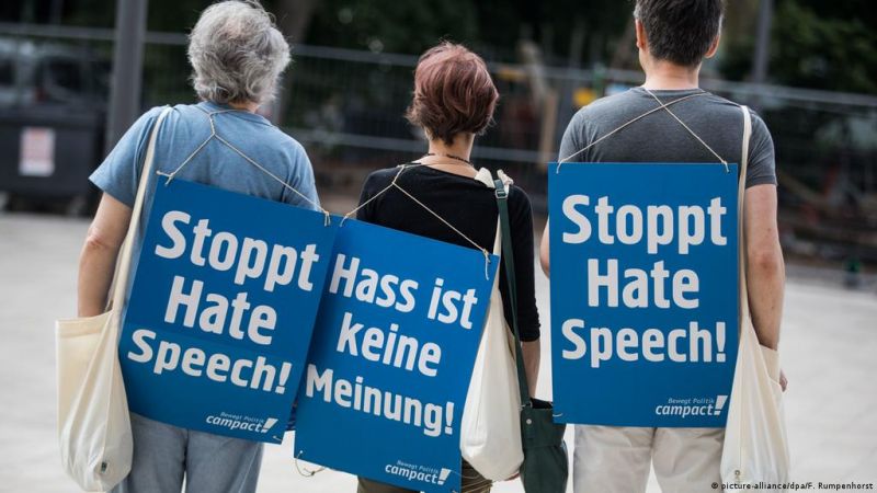 biểu tình chống hate speech