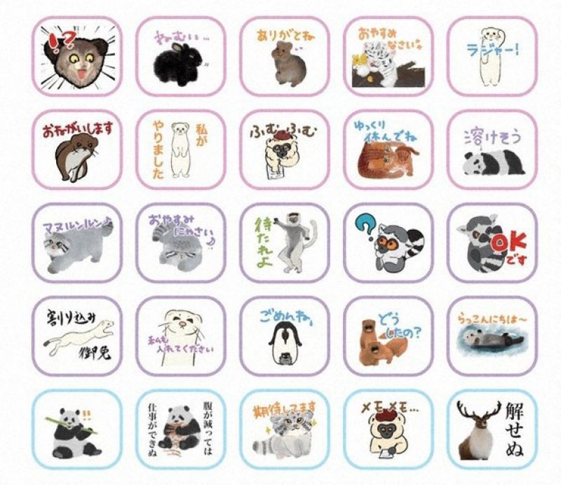 sticker động vật sticker động vật