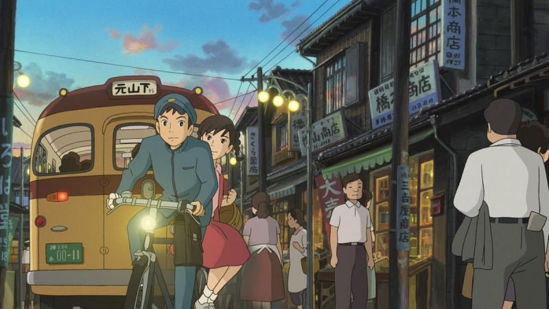 hình ảnh dễ thương trong ngọn đồi hoa hồng anh