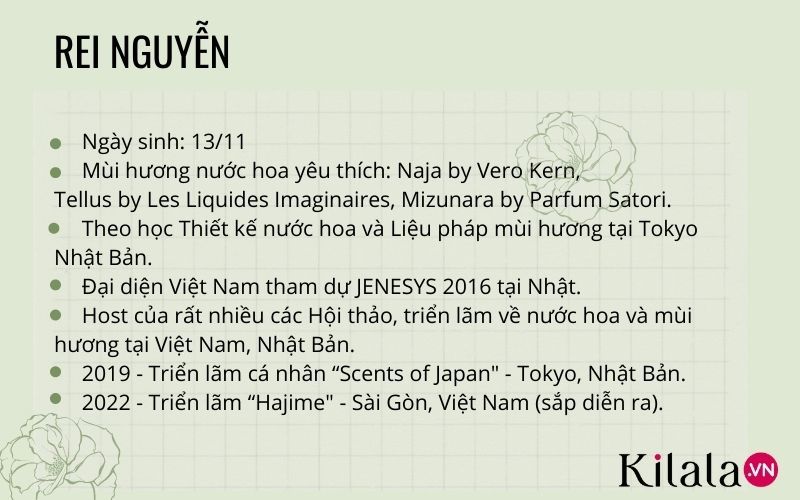 đôi nét về Rei Nguyễn