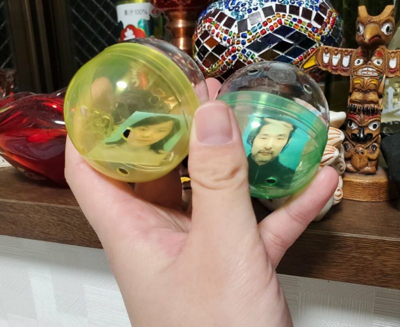 gachapon ảnh thẻ