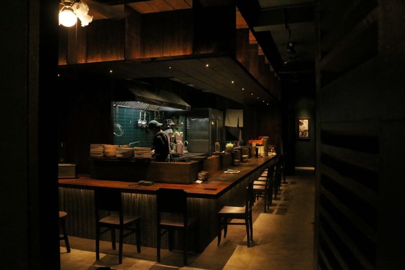 bếp mở bếp mở