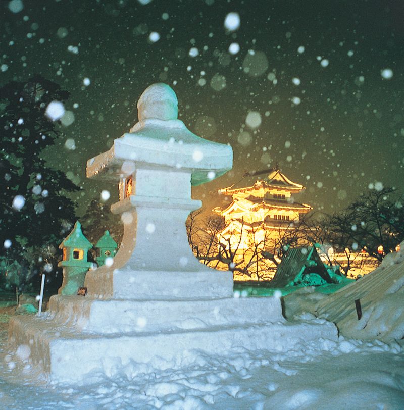 lễ hội Đèn lồng tuyết Hirosaki