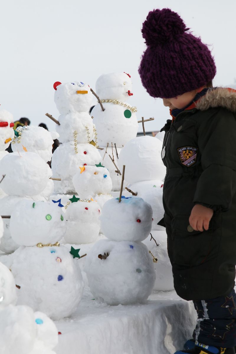 những chú người tuyết đáng yêu