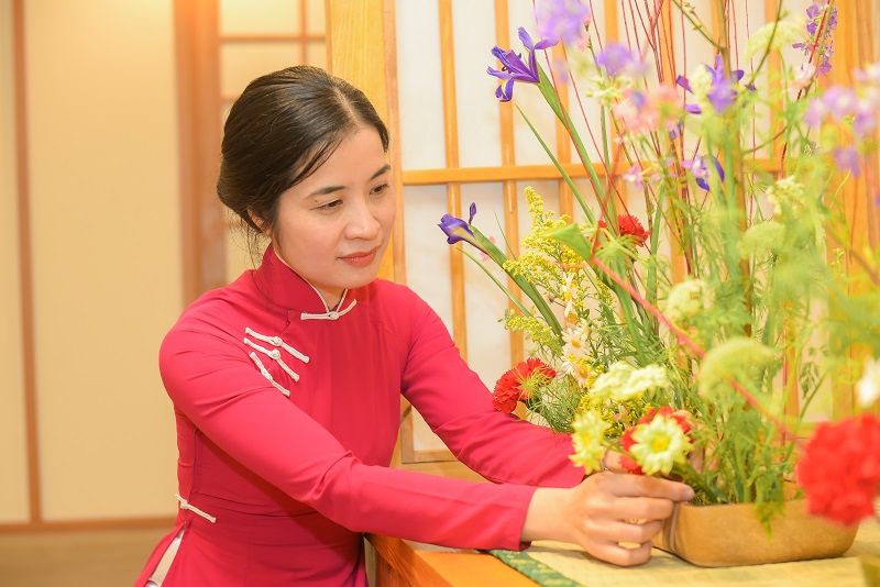 cắm hoa Ikebana