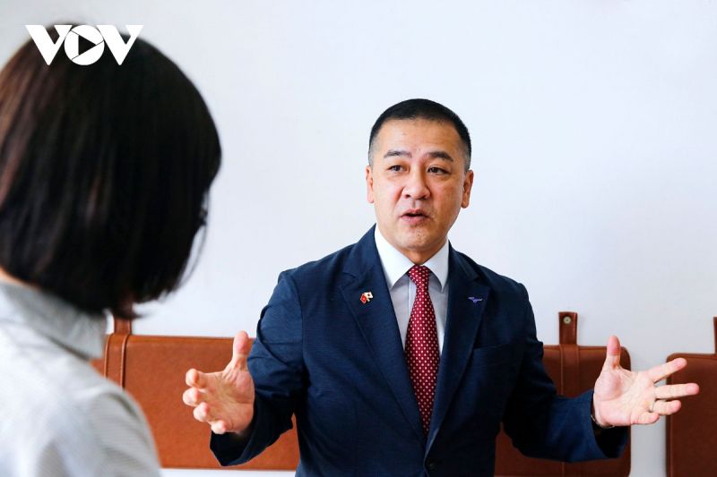 『ミズノヘキサスロン運動プログラム』の普及に努める森井征五氏　ⓒ VOV