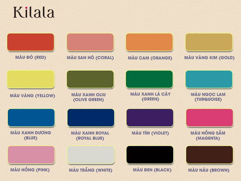 trắc nghiệm tính cách qua màu sắc